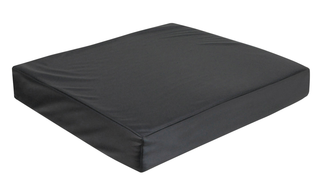Vinyl Wheelchair Cushion with Memory Foam Size 406x406x50 mm (16x16x2