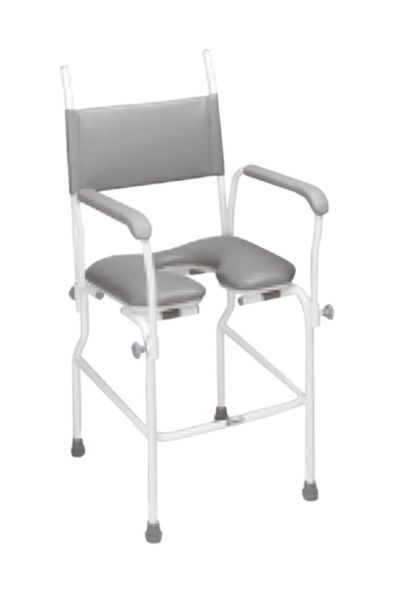 Aquamaster (A02) Static Shower Commode Chair 17'' Seat