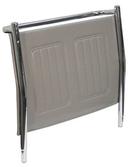 Replacement Vinyl Back For The Linton & Lenham Mobile Commode Grey