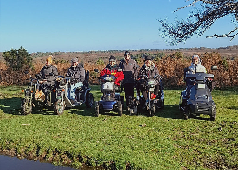 Rambling in the New Forest with Hampshire RoamAbility