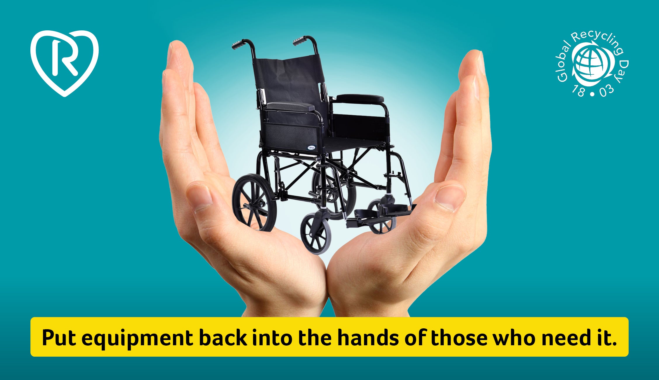 Celebrate Global Recycling Return Unused NHS Wheelchairs for Recyclin