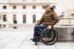 Quickie QS5X Folding Wheelchair
