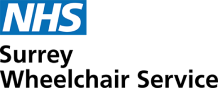 NHS Surrey Wheelchair Service logo