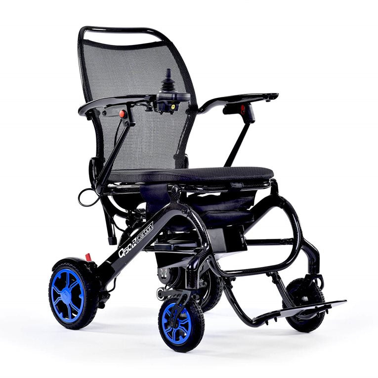 QUICKIE Q50 R Carbon - superlekki składany wózek elektryczny