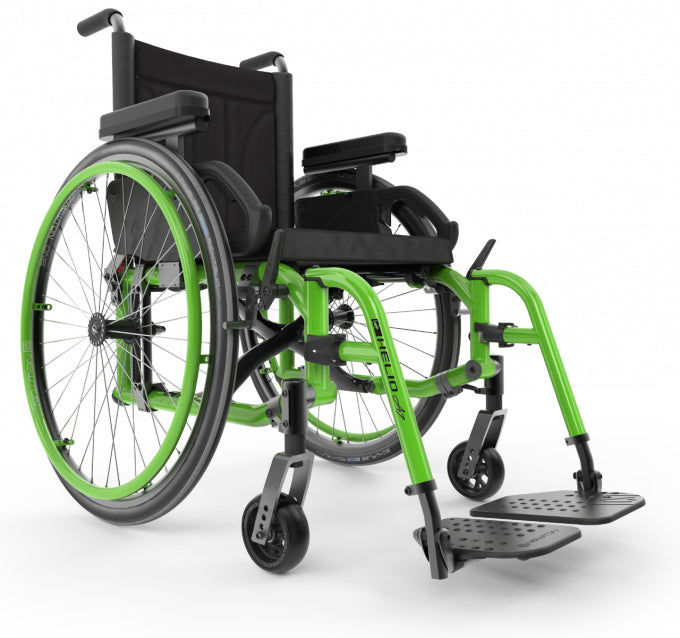 Helio A7 - Składany aluminiowy wózek inwalidzki