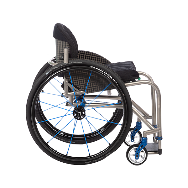 TiLite TR Wheelchair - Titanium dual-tube frame
