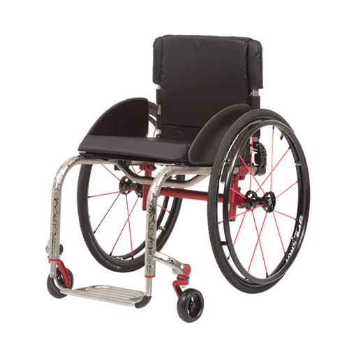 Wózek inwalidzki TiLite ZRA - Tytanowa rama jednorurowa