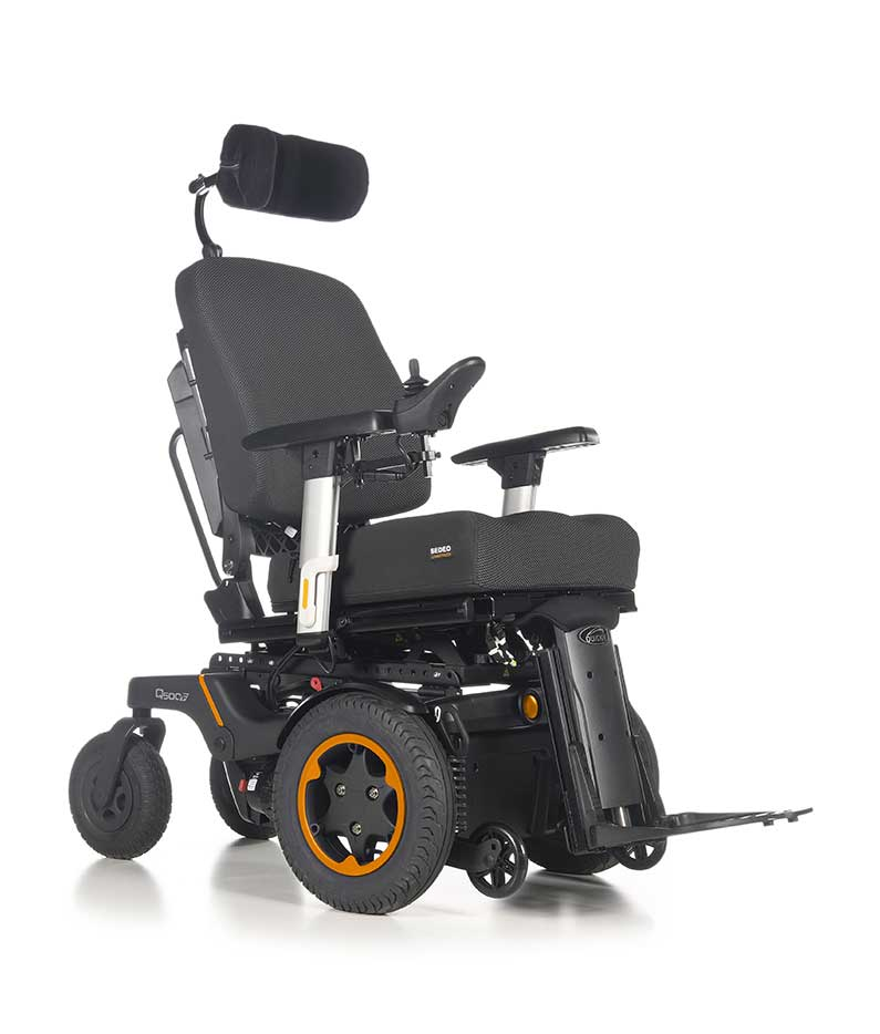 Wózek inwalidzki z napędem na przednie koła Q500 F Sedeo Pro