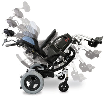 Quickie IRIS Tilt-In-Space Wheelchair