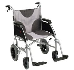 Ultralekki aluminiowy wózek transportowy 42 cm (17 cali).