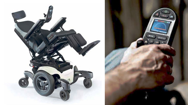 Wózek inwalidzki z napędem Quickie Jive-M