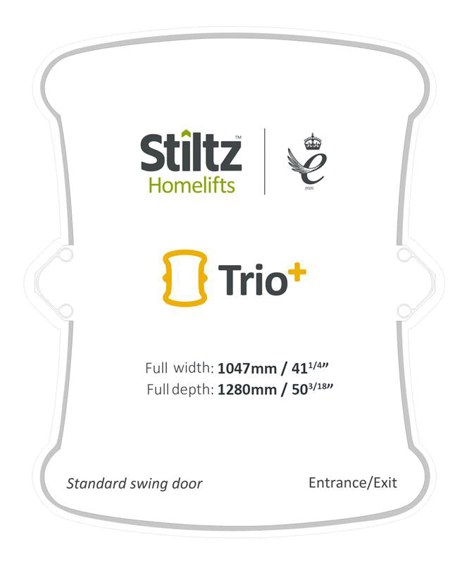 Stiltz Trio Range وہیل چیئر لفٹ
