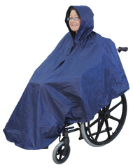 Ponczo dla wózka inwalidzkiego Niebieskie