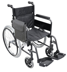 Torba podróżna dla osób poruszających się na wózkach inwalidzkich, czarna