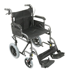 Wózek inwalidzki Deluxe z napędem ze stali