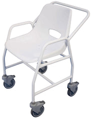 Hythe Mobile Shower Chair with Castors (Fixed Height)