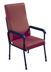 Krzesło Longfield Lounge w kolorze brązowym