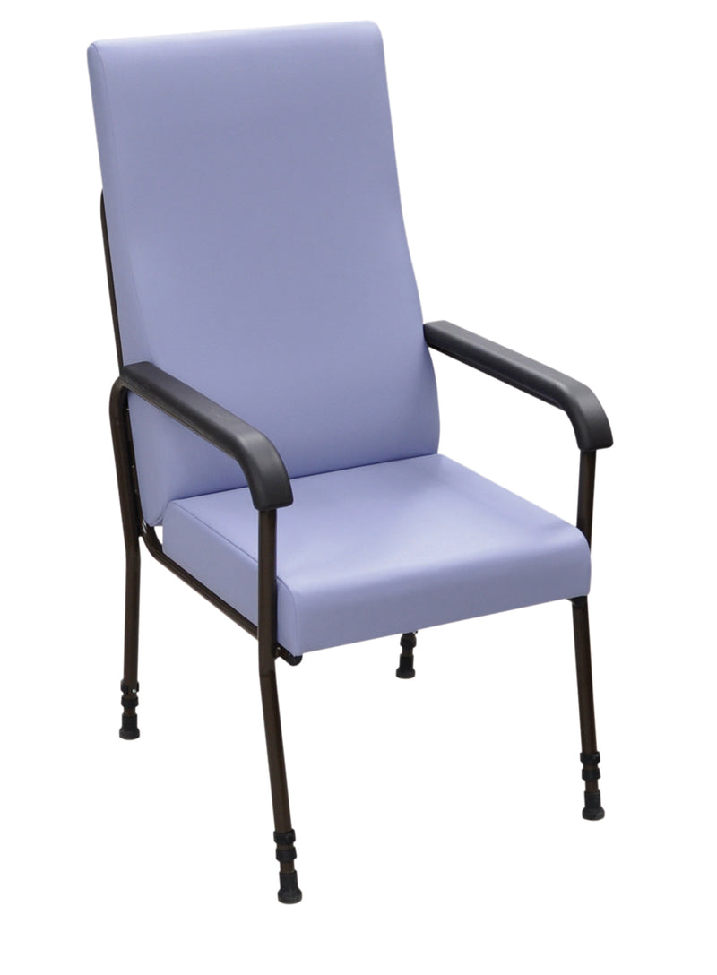 Krzesło Longfield Lounge w kolorze niebieskim