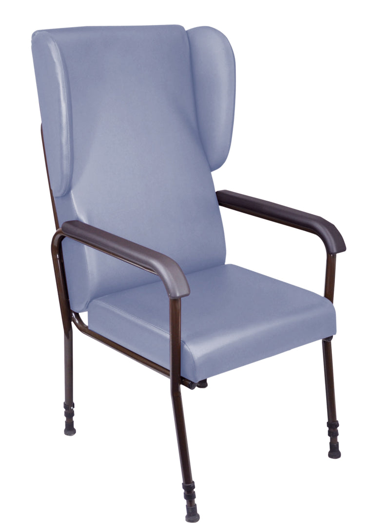 Krzesło z regulacją wysokości Chelsfield, niebieskie