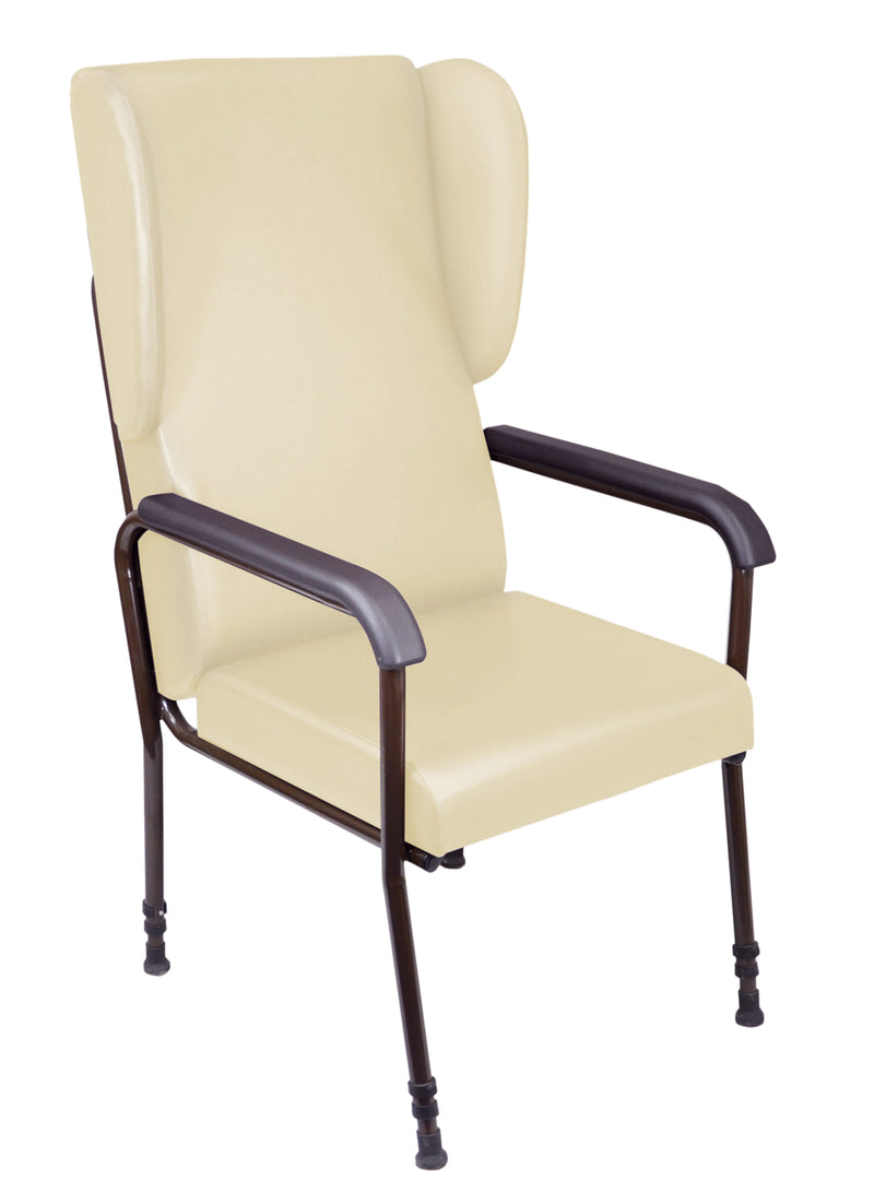 Krzesło z regulacją wysokości Chelsfield, kremowe