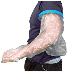 Wodoodporny ochraniacz na gips i bandaż do stosowania podczas prysznica/kąpieli (dla dorosłych – długie ramię)