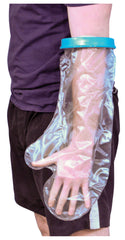 Waterproof Cast and Bandage Protector for use whilst Showering/Bathing (Wide Adult-Short Arm)