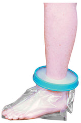 Wodoodporny ochraniacz na gips i bandaż do stosowania podczas kąpieli/prysznica (stopa dla dorosłych)