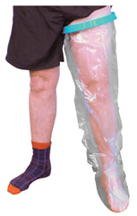 Wodoodporny ochraniacz na gips i bandaż do stosowania podczas prysznica/kąpiel (dla dorosłych, długie nogawki)