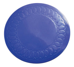 Niebieska antypoślizgowa okrągła mata/podkładka z gumy silikonowej Tenura 19 cm