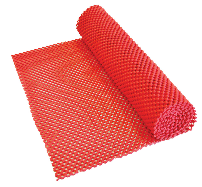 Non Slip Red Fabric 150x30cm