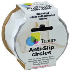 Tenura anti slip bath and shower disks