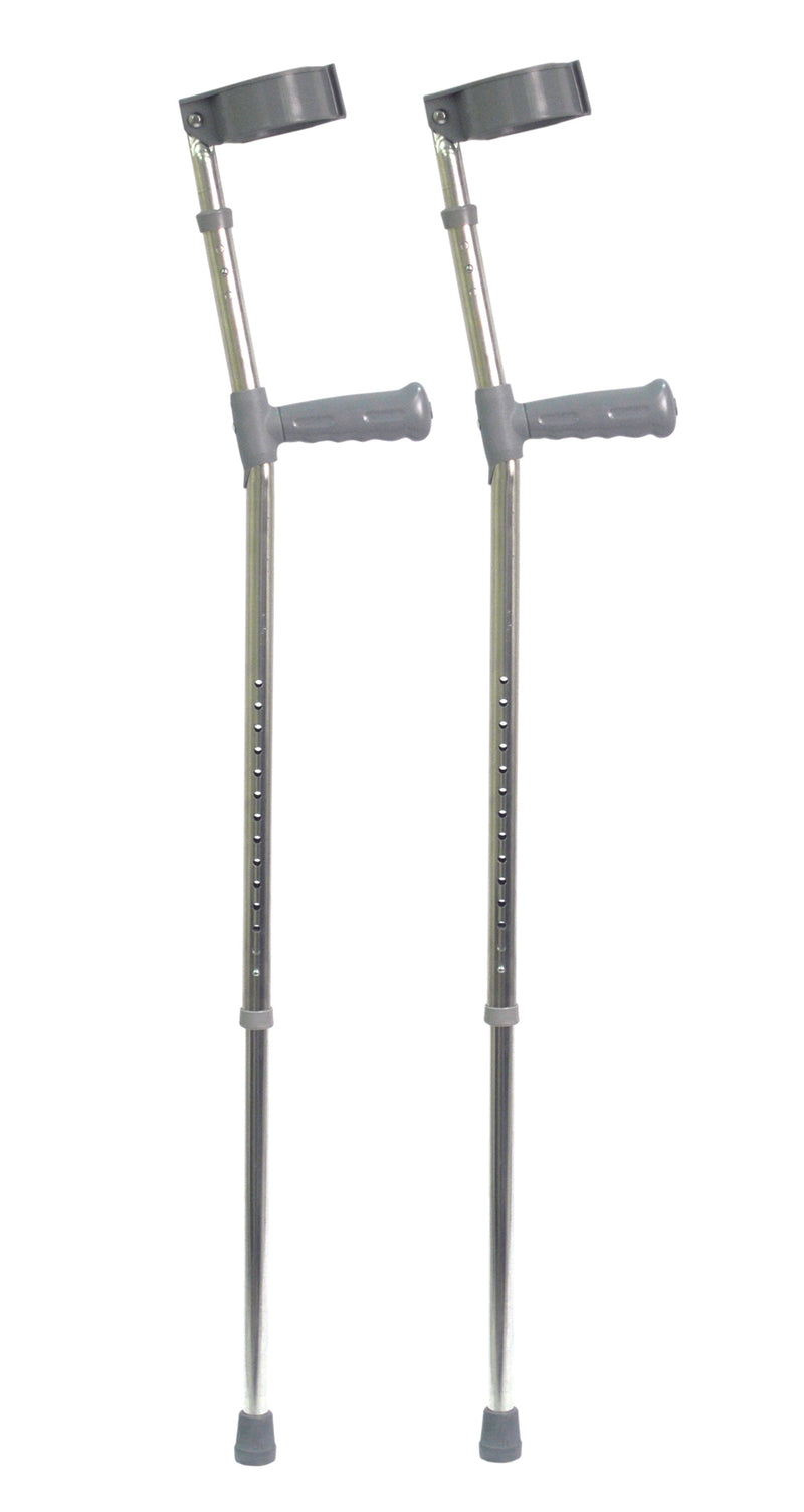 PVC Wedge handle Elbow Crutch Medium