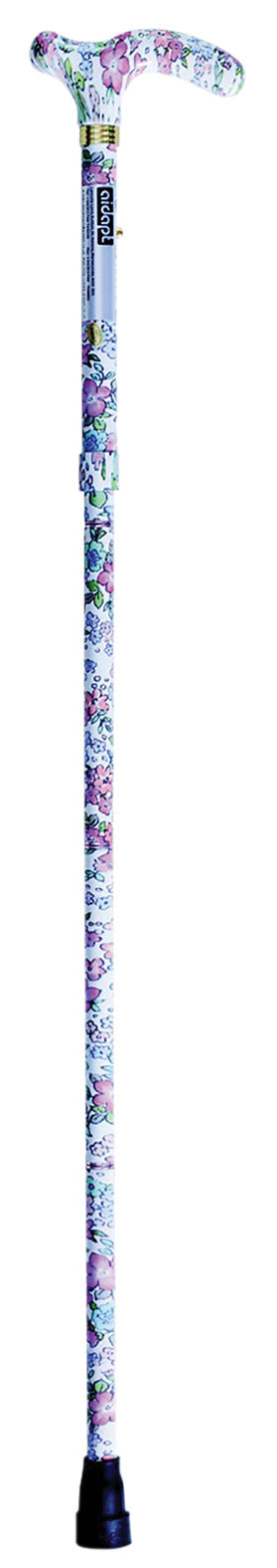 Deluxe Folding Walking Cane Floral