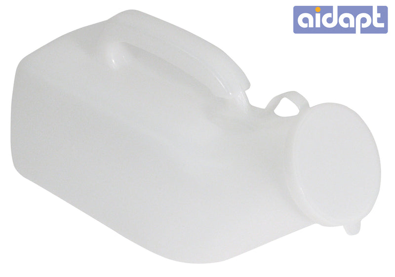 Male Urinal Bottle with Anti Spill Lid