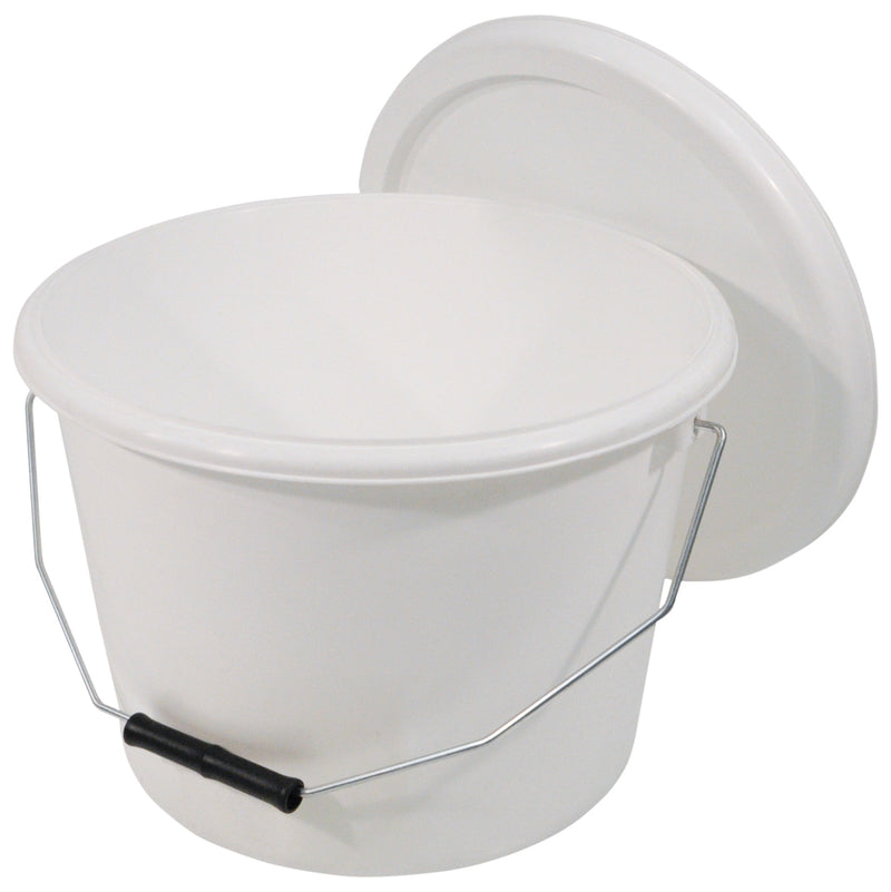 10 Litre Commode Bucket and Lid for the range of Commodes