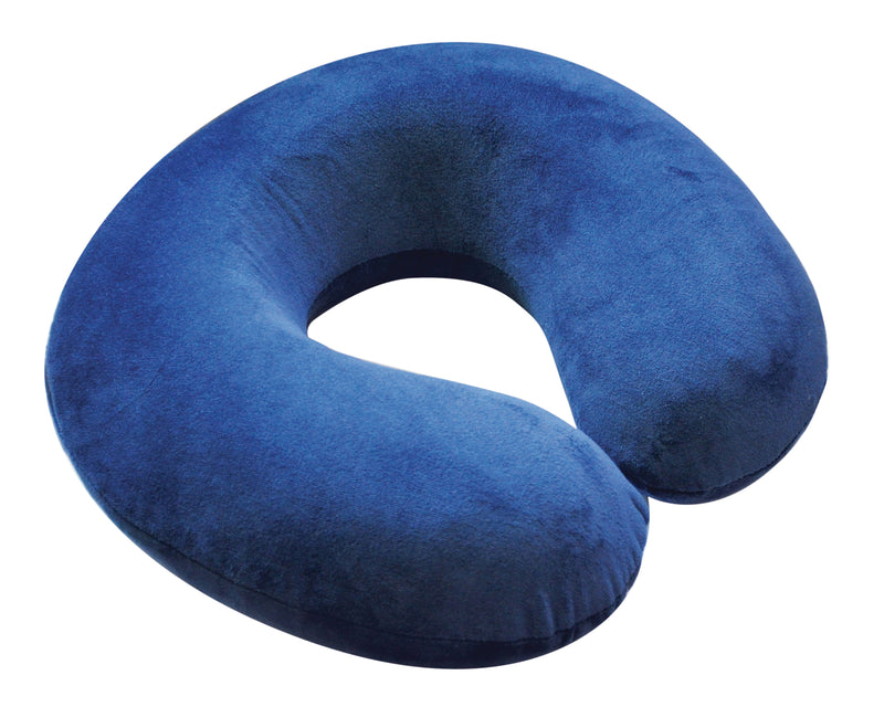 Zapasowy pokrowiec na poduszkę na szyję z pianki Memory w kolorze niebieskim
