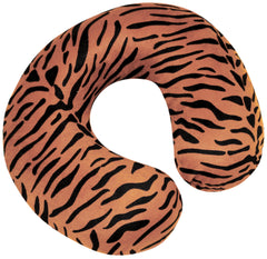 Zapasowy pokrowiec na poduszkę na szyję z pianki Memory w kolorze niebieskim, brązowy tygrys