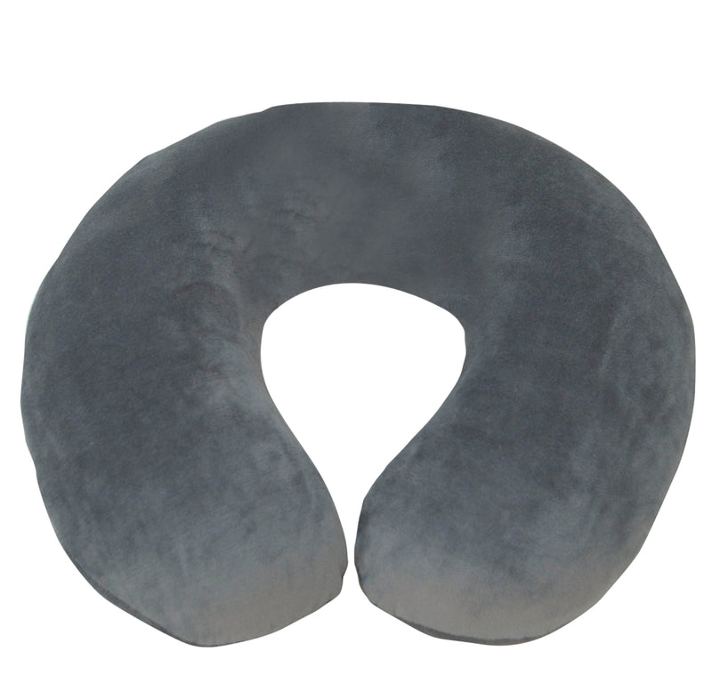 Spare Cover for Blue Memory Foam Neck Cushion Grey