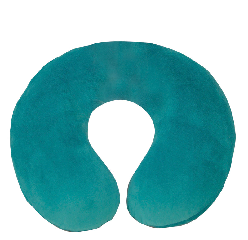 Spare Cover for Blue Memory Foam Neck Cushion Teal Green